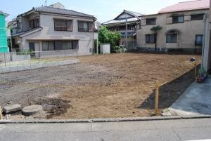 Local photos, including front road. C Building construction planned site