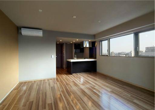 Living and room. 17.1 tatami of Western-style Marble color