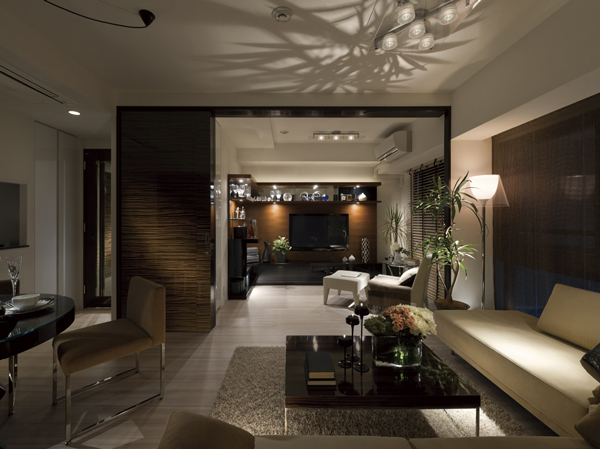 Interior.  [living ・ dining] G type (Excellent Grade) ※ Comprehensive Mansion Gallery Shinjuku Museum model room of the (October 2011 shooting)