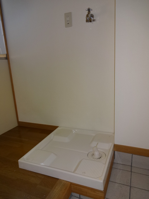 Other room space. Washing machine in the room