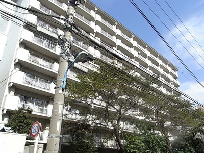 Building appearance. Day good