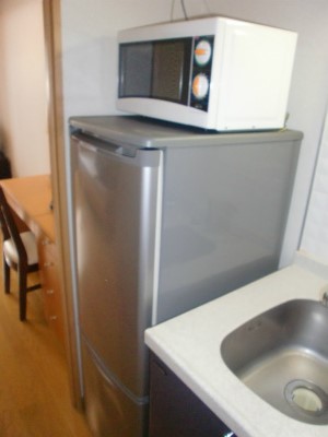 Other Equipment. Refrigerator and microwave
