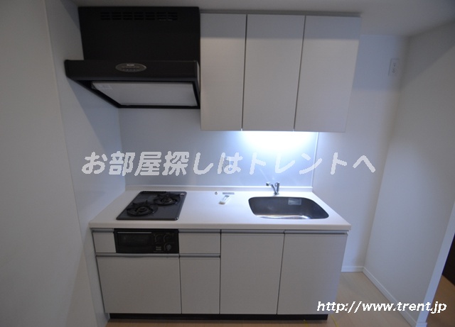 Kitchen. It is a reference photo of the second floor of 1LDK type of the same building.