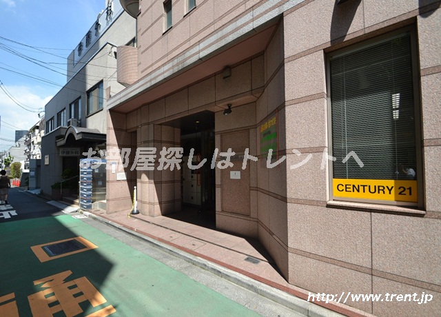 Building appearance. Mansion entrance