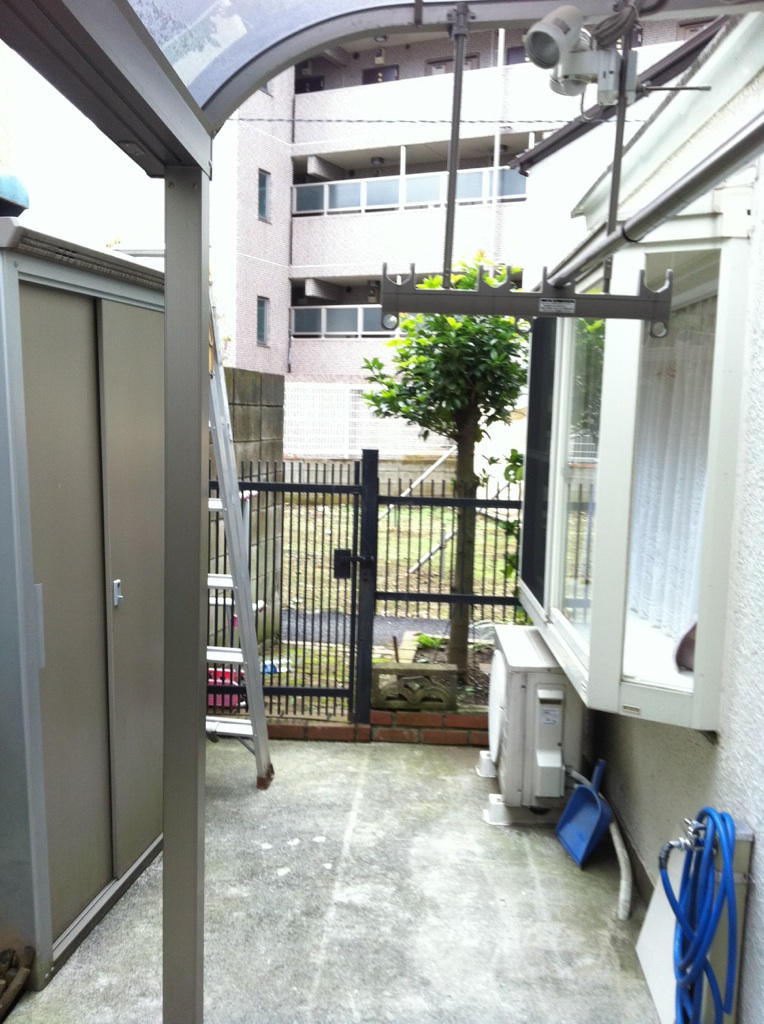 Other. Wide terrace Yes. You can put even large bike.