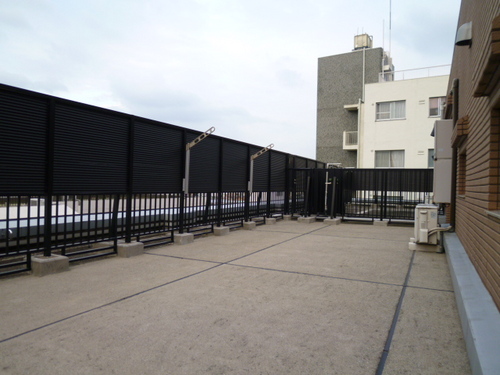 Balcony. roof balcony