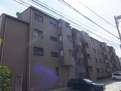 Building appearance. Appearance tiled apartment