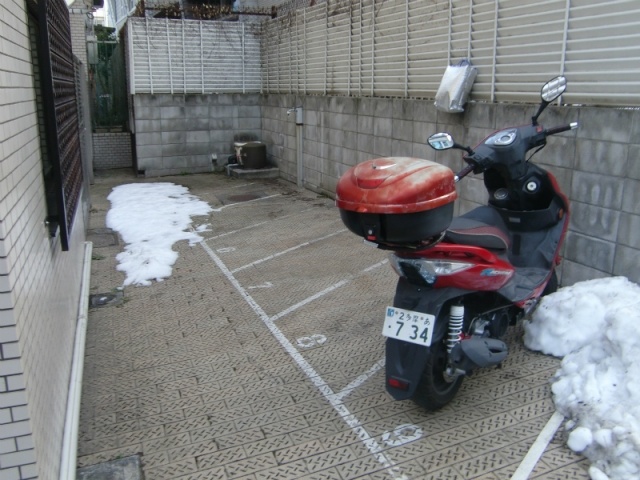 Other common areas. Bike shelter
