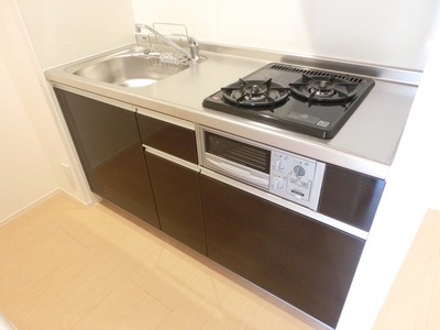 Kitchen. Two-burner gas system Kitchen