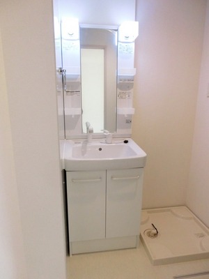 Washroom. Independent wash basin