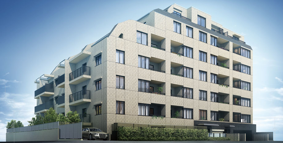 Neat form that nicely matched to the streets to calm the surrounding. Simple outer wall tiles and natural stone, Aluminum material, such as, Carefully selected a variety of materials, Directing with a profound feeling and dignity look. Grade sense of drift dwelling will increase the texture will be born over time (Rendering)