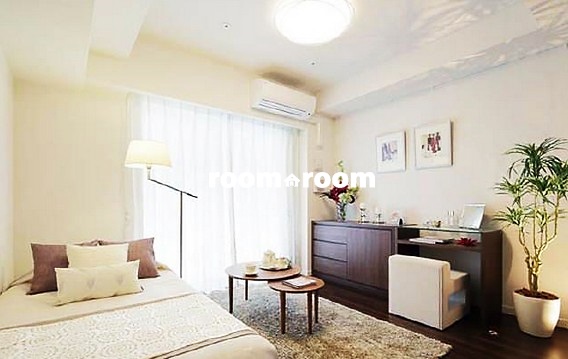 Living and room. ※ It will take a photo of the model room