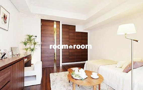 Living and room. ※ It will take a photo of the model room