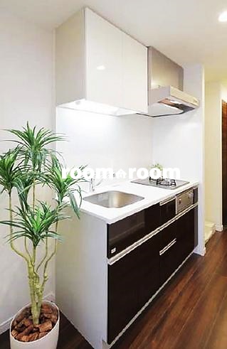 Kitchen. ※ It will take a photo of the model room