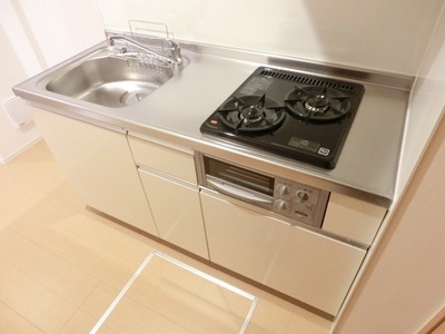 Kitchen. Two-burner gas system Kitchen