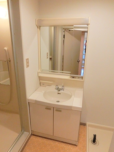 Washroom. Separate vanity