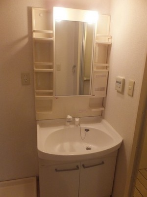 Washroom. Independent wash basin