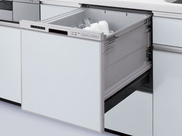 Kitchen.  [Dish washing and drying machine] Standard established a dish washing and drying machine. Not only the clean up effort can be saved, You can also expect water-saving effect.  ※ Except for the H type. (Amenities are all the same specification)