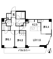 Floor: 3LDK + WIC + SIC, the occupied area: 68.53 sq m, Price: TBD