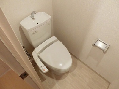 Toilet. Warm water washing toilet seat