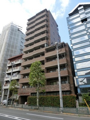 Building appearance. Sale rental apartments