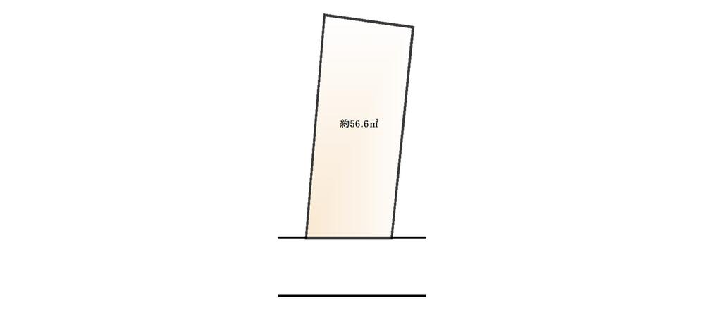 Compartment figure. Land price 83,800,000 yen, Land area 141.9 sq m building reference plan