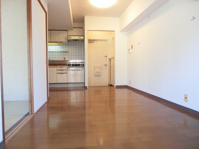 Other room space. The room as seen from the balcony