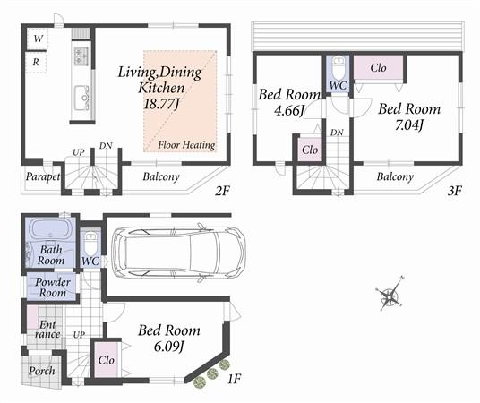 Day is good in the 2-C Building southeast corner lot.