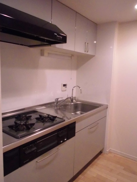 Kitchen. Three-necked gas system Kitchen