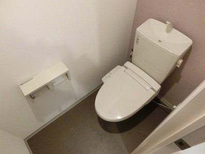 Toilet. With warm water washing toilet seat