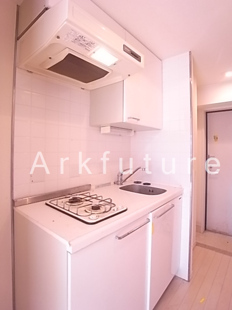 Kitchen. Fashionable white kitchen! 