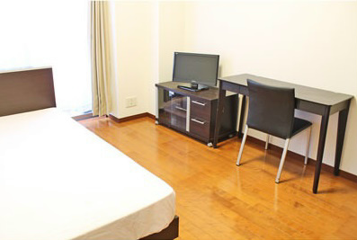 Living and room. Consumer electronics ・ Furniture are aligned equation (1).