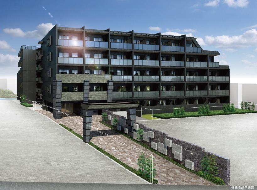 Building appearance. image