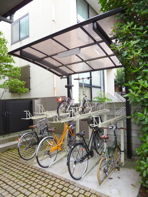 Other common areas. Covered parking lot