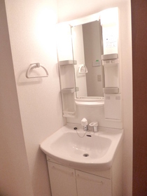 Washroom. Independent wash basin