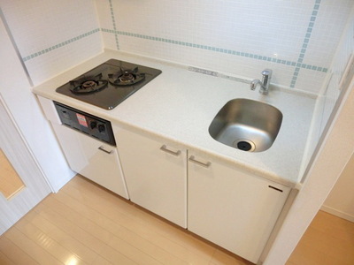 Kitchen. Two-burner gas system Kitchen