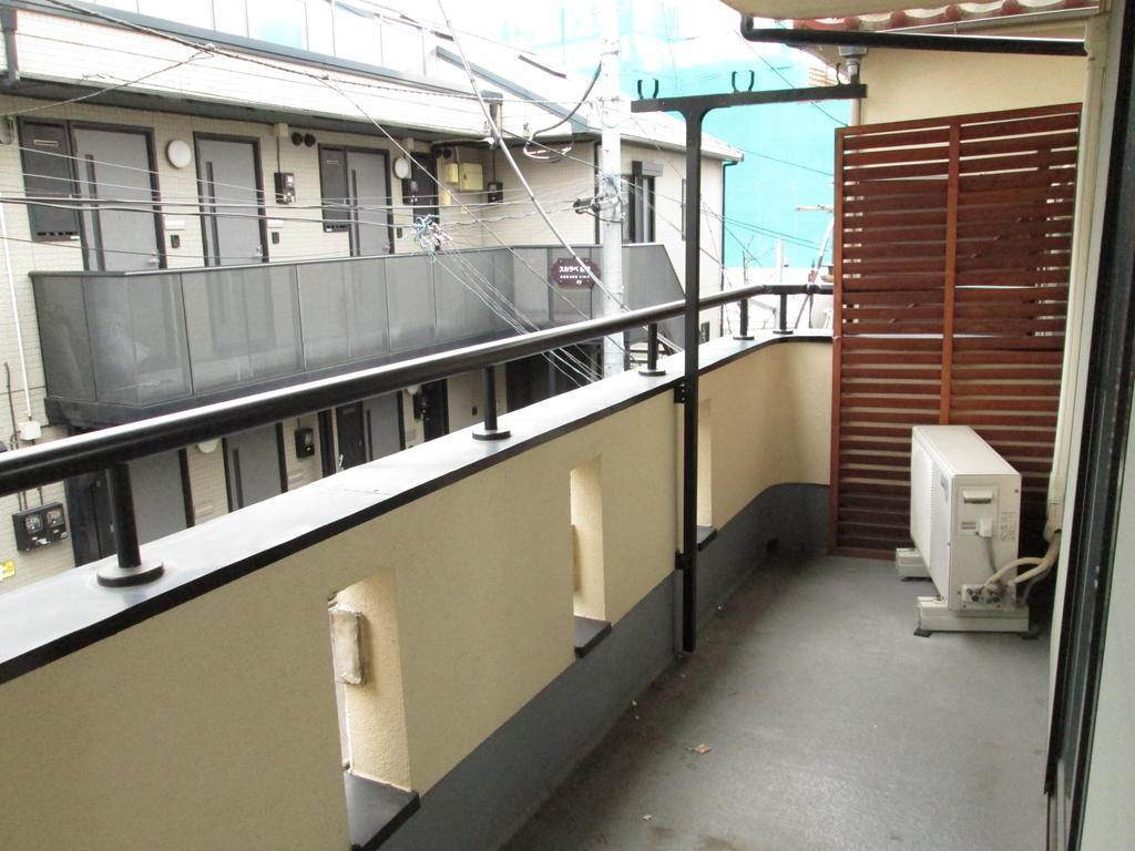 Balcony. Spread of balcony