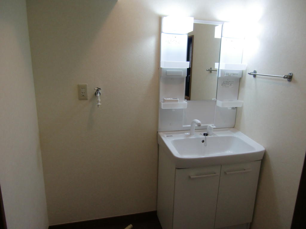 Washroom. Independent wash basin