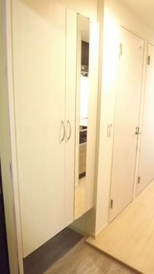 Entrance. Entrance shoe box