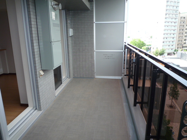 Balcony. Spacious wide balcony