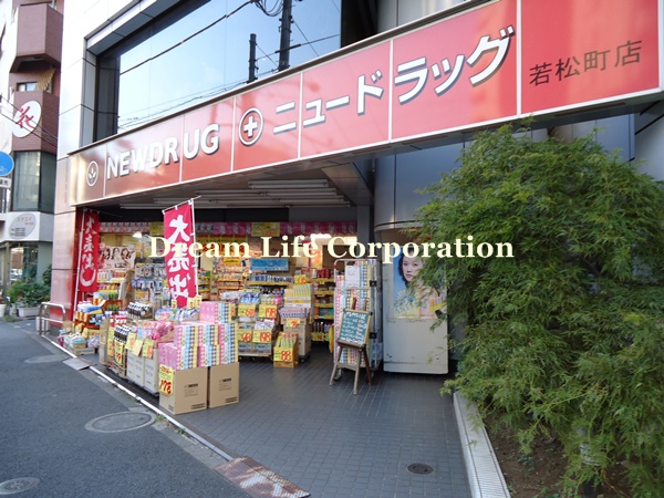 Dorakkusutoa. New drag Wakamatsucho shop 142m until (drugstore)