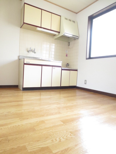 Kitchen. Two-burner gas stove installation Allowed