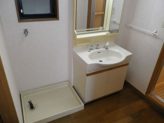 Other Equipment. Sink and washing machine inside the room