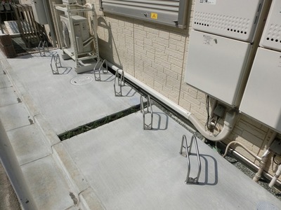 Other common areas. Bicycle parking space