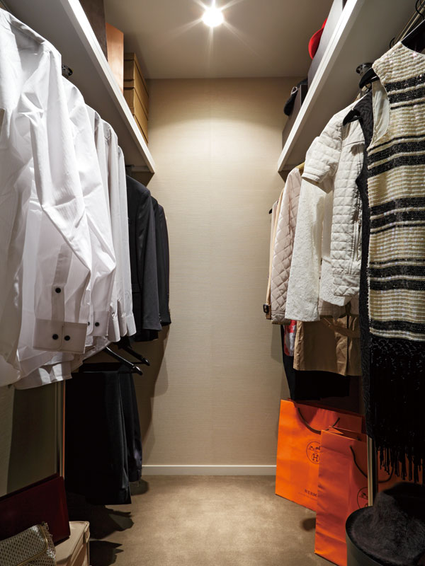 Interior. WALK IN CLOSET