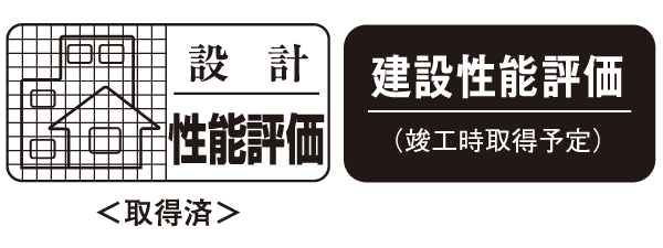 Building structure.  [Acquisition scheduled for housing performance evaluation report] Introduced a fair "Housing performance evaluation system" by a third party that has received the registration of the Minister of Land, Infrastructure and Transport, We clearly inform the performance of the dwelling. (All houses subject) ※ For more information see "Housing term large Dictionary".