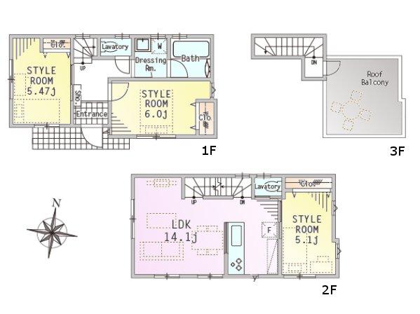 Building plan example (floor plan). Building plan example ( Issue land) Building Price      Ten thousand yen, Building area    sq m