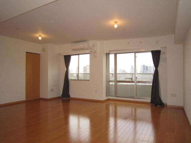 Living and room. Opening is large and bright living room