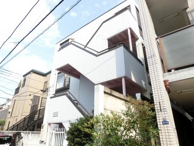 Building appearance. Located in a quiet residential area