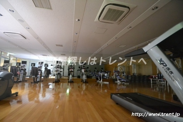 Other common areas. Residents-only gym